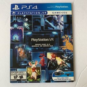 💚 Sony PlayStation VR Demo Disc 2.0 - a PS4 PlayStation 4